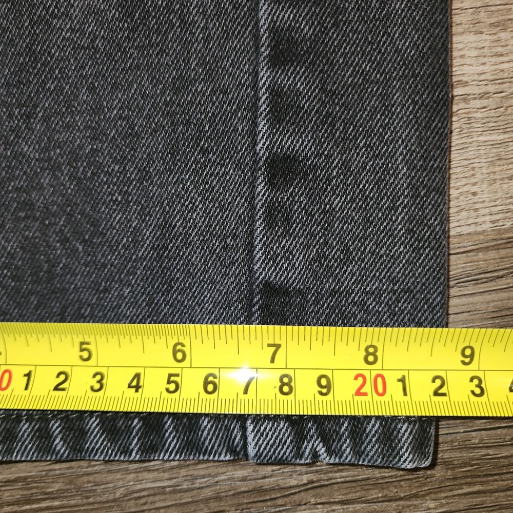 Levi 505 Men's 36x34 Straight Leg Black Jeans - Picture 8 of 10